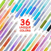 Retractable Erasable Gel Pens – Smooth 0.7mm Fine Tip, Assorted Colors