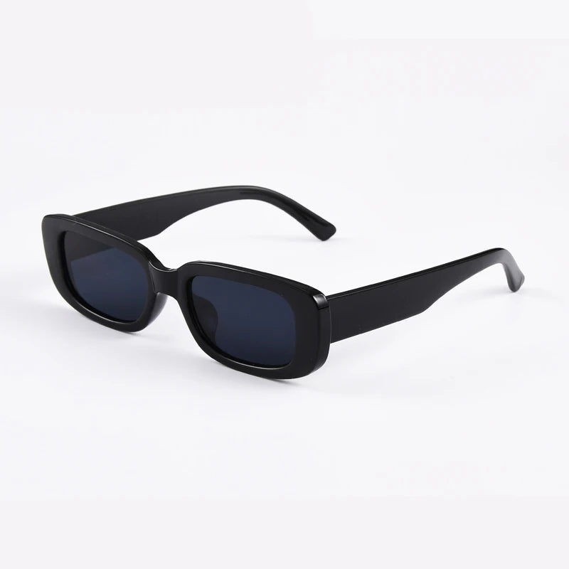 Classic Square Sunglasses with UV400 Protection