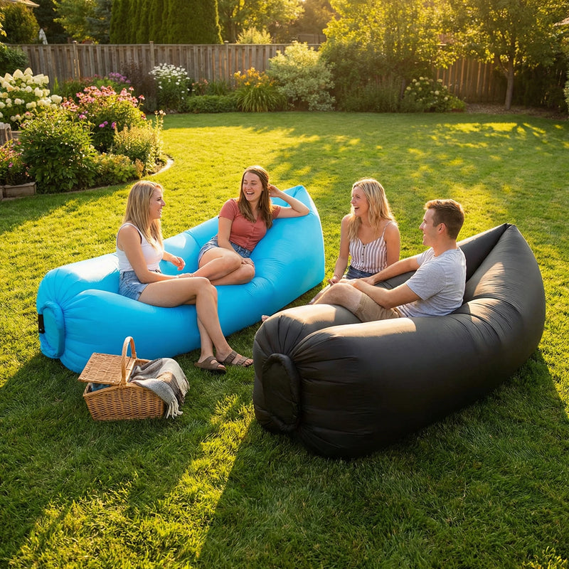 Tragbarer aufblasbarer Lounger
