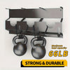 Heavy-Duty Wall-Mounted 3-Tier Tool Storage Rack