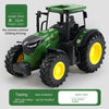 Remote-Controlled Farm Tractor Toy with Realistic Engineering Details