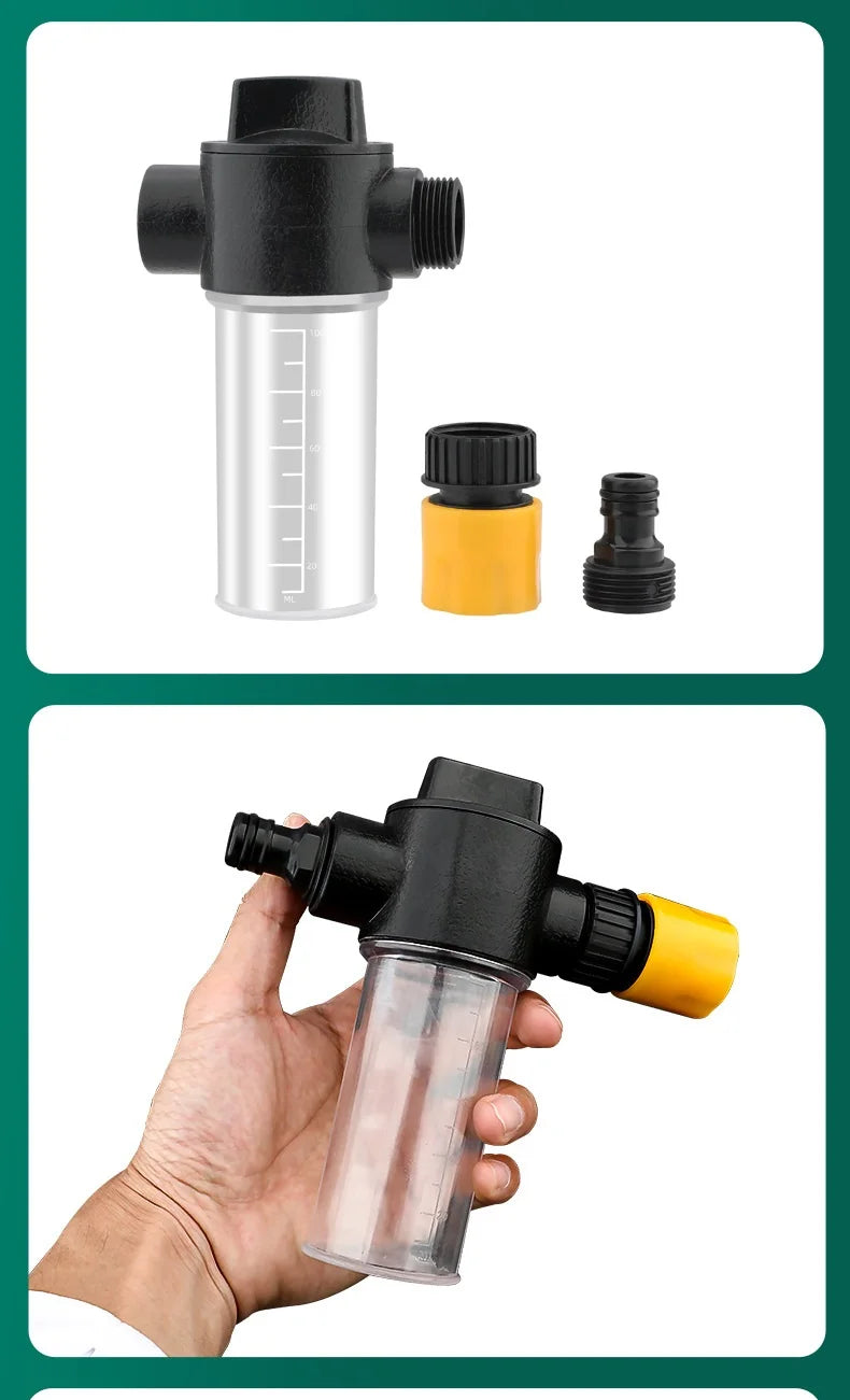 Adjustable High-Pressure Water Spray Gun for Car Washing and Gardening