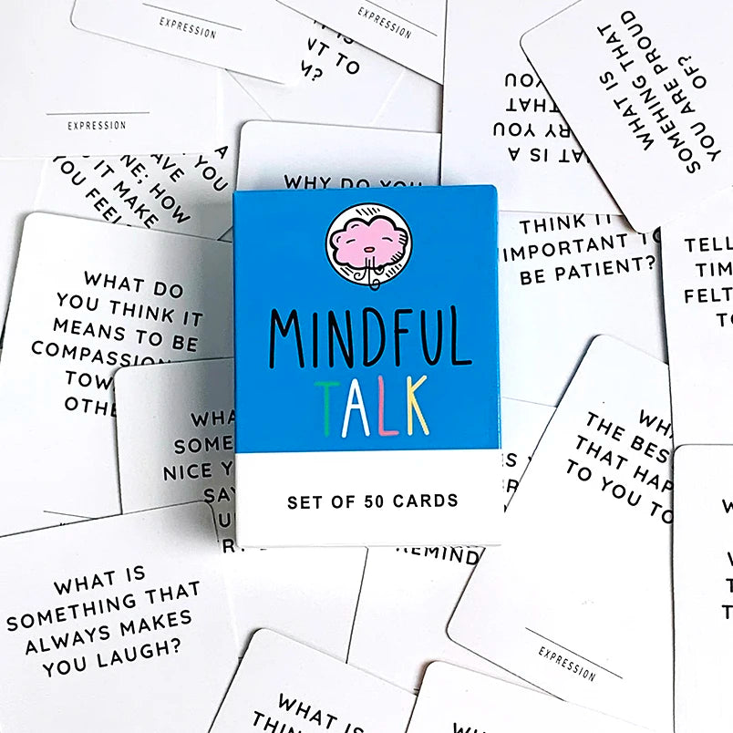 Mindful Talk Conversation Cards for Kids & Families