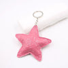 Cartoon Star-Shaped Leather Car Hanging Ornament