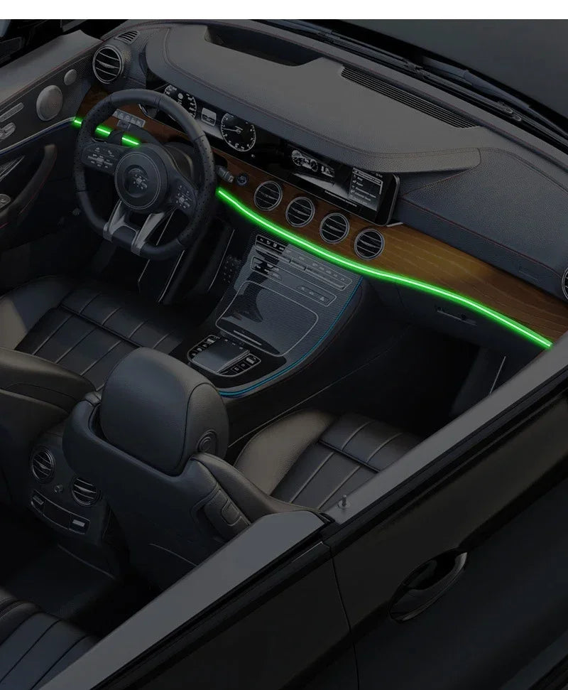 RGB Car Interior Ambient LED Strip Light with APP Control