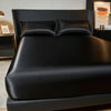 Silky Ice Silk Fitted Sheet with Elastic Edge