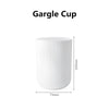 A white gargle cup is shown, with a dimension of 103mm in height and 73mm in width.