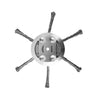 6-Inch Steel Wire Trimmer Head for Grass and Moss Removal