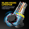 Ultra-Bright LED Headlight Bulbs (Pair) – 6000K White