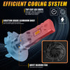 H7 LED Headlight Bulbs with Advanced Cooling (2-Pack)