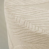 Jacquard Stretch Ottoman Cover with Elastic Edges