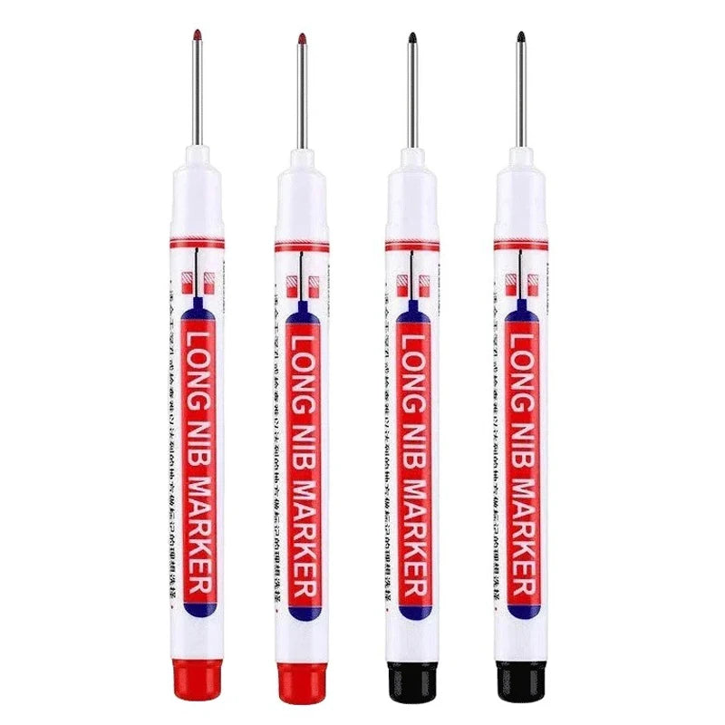 20mm Deep Hole Long Nib Markers - 4 Pack