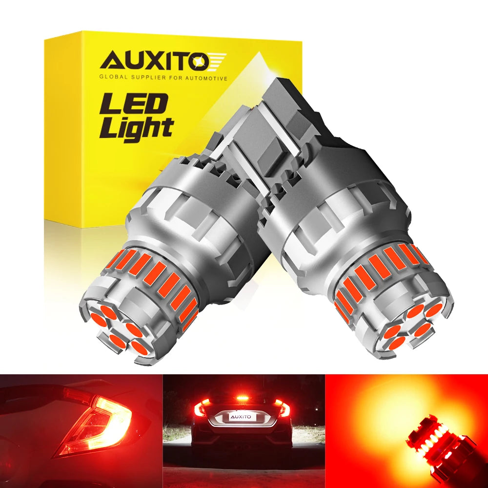 T20 7443 LED Brake Light Bulbs with Canbus Compatibility