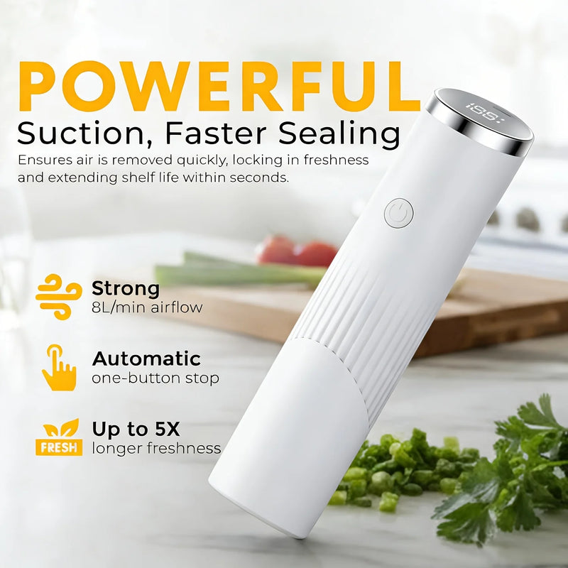 Rechargeable Handheld Vacuum Sealer