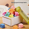 Soft Rubber Building Blocks Set for Babies – Safe, Chewable, and Educational Sensory Toy
