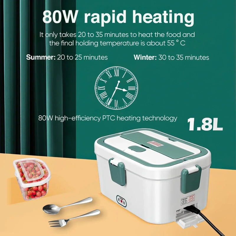 Portable Electric Lunch Box with Fast Heating