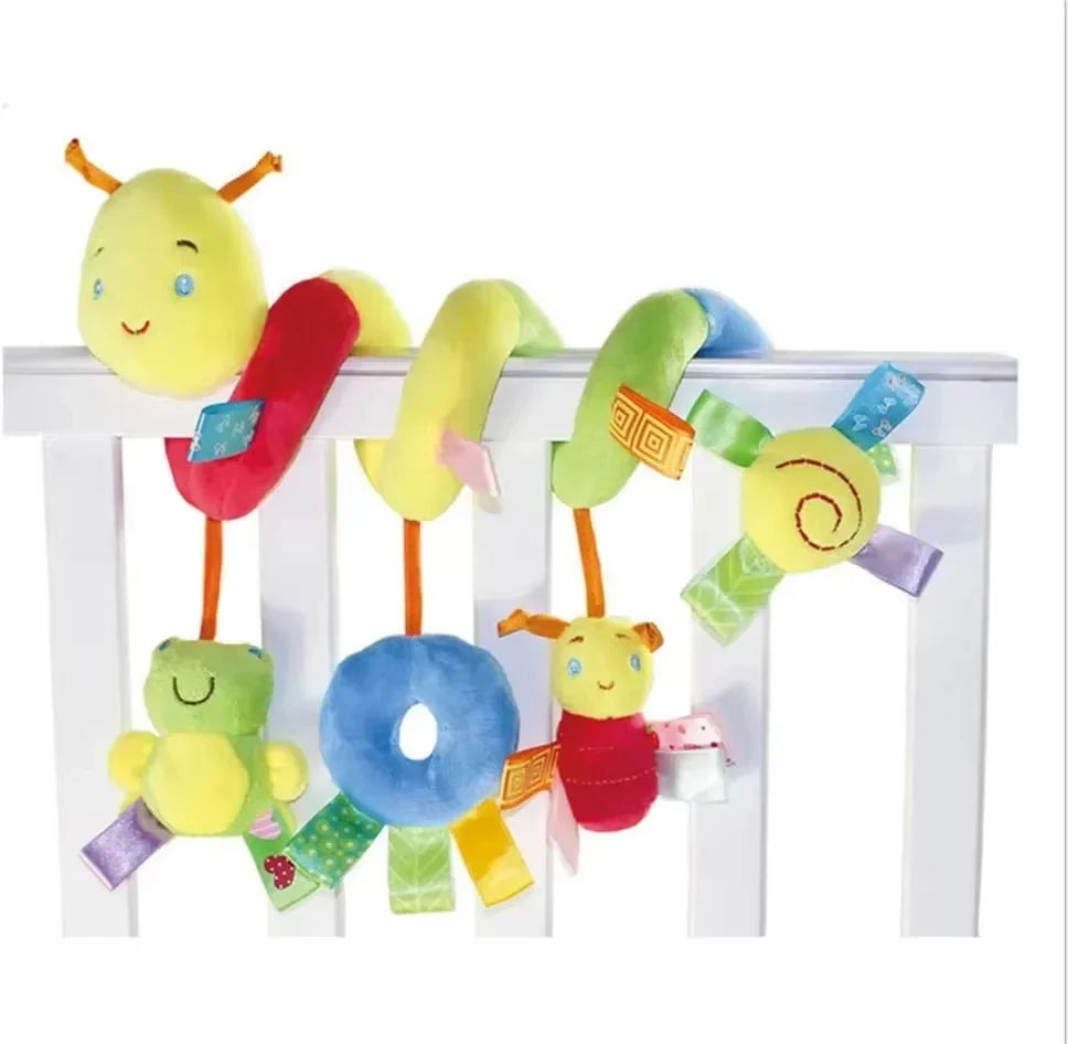 Soft Musical Spiral Toy for Crib, Stroller, and Car Seat