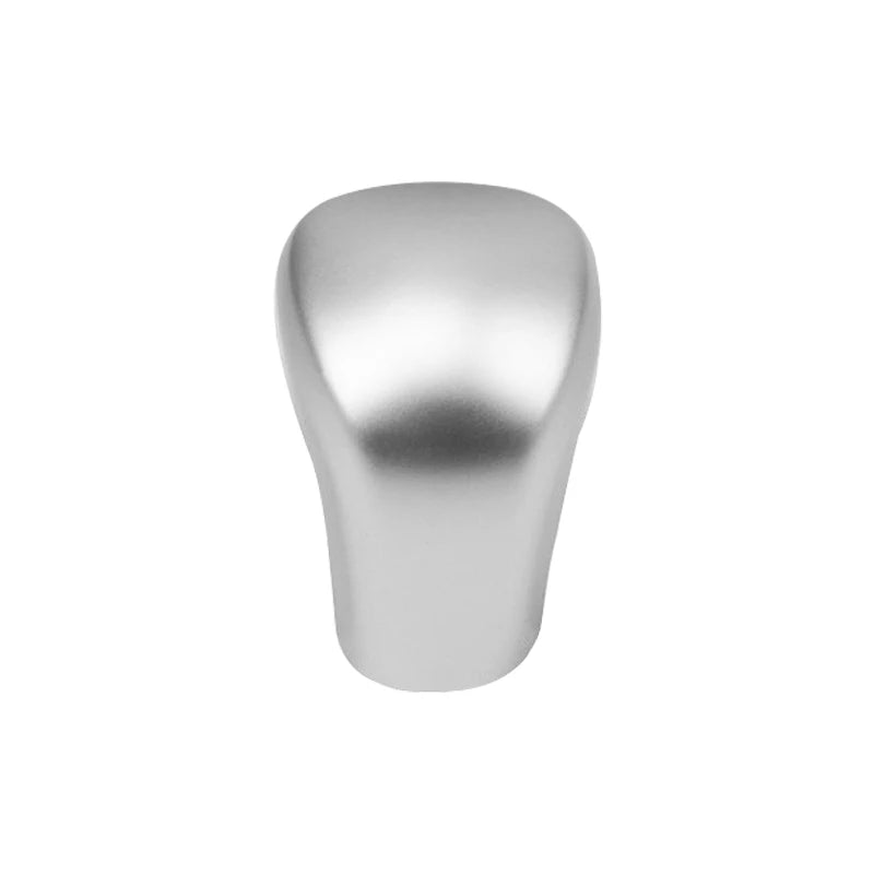 Silver carbon fiber gear shift knob cover for Toyota Camry and Corolla