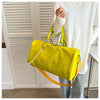 Crocodile Grain Large Capacity Travel Duffle Bag