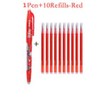 Erasable Gel Pen Refill Set - 0.5mm Tip (Blue, Black, Red)