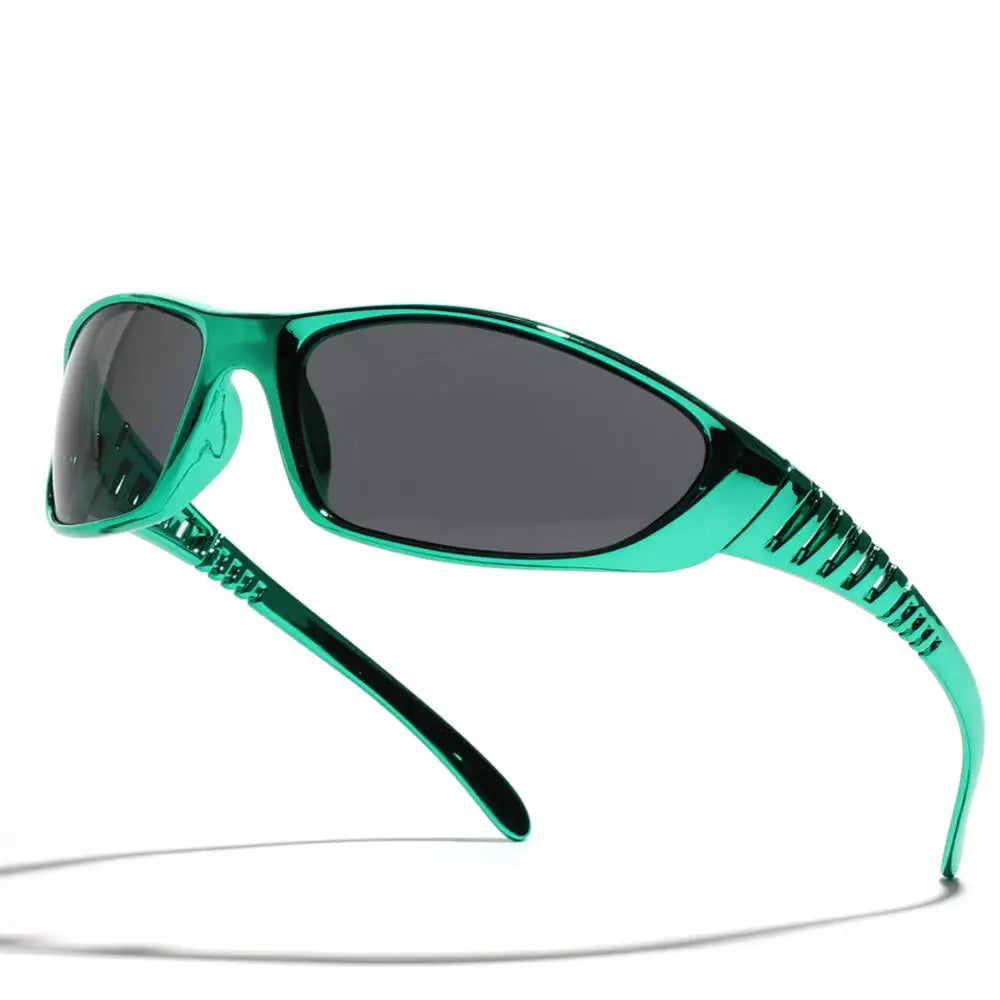 Y2K Silver Retro Sunglasses