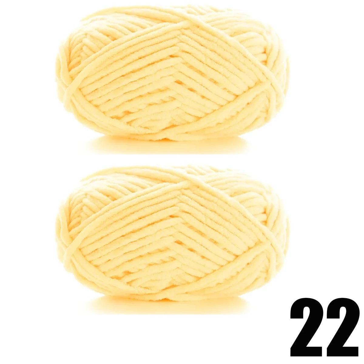 Thick Velvet Yarn for Knitting and Crochet