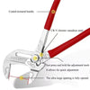 10-Inch Multifunctional Adjustable Wrench Pliers
