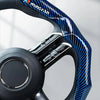 Carbon Fiber Texture Steering Wheel Cover - Anti-Slip & Comfortable Grip
