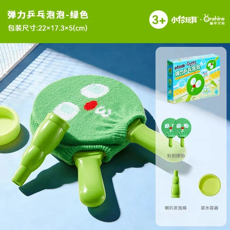 Magic Bubble Wand Toy with Flipping Stick