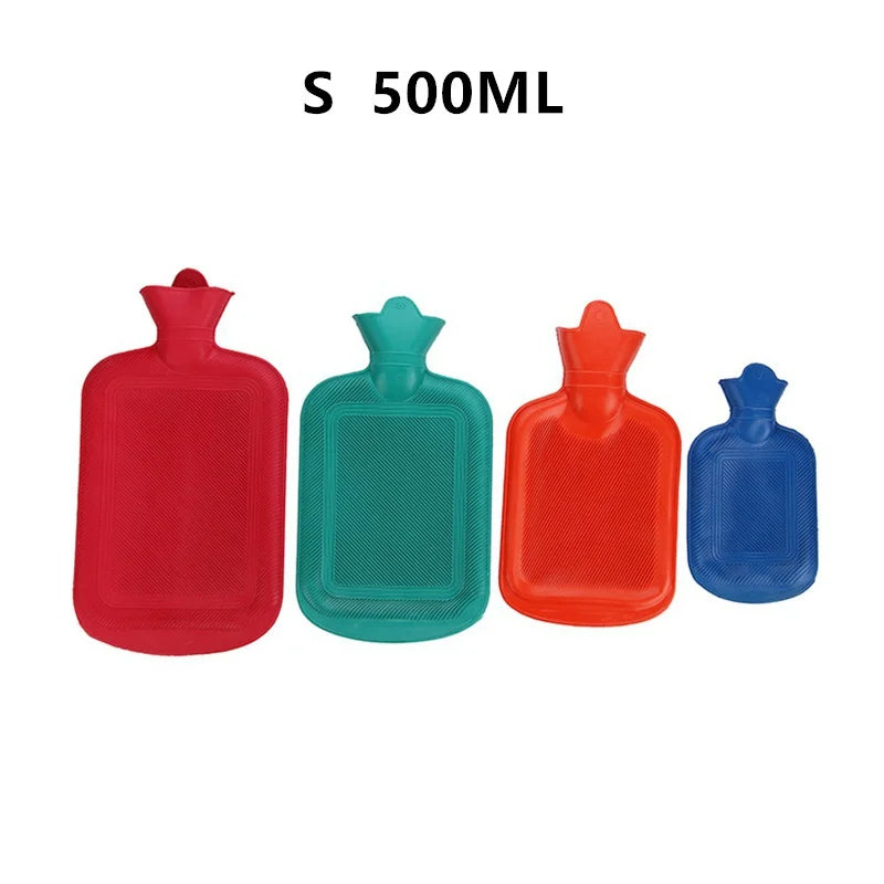 Classic Rubber Hot Water Bottle with Soft Cover