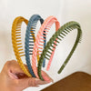 Non-Slip Resin Hair Bands - Set of 5