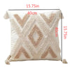 Nordic Bohemian Geometric Tassel Decorative Pillow Cover