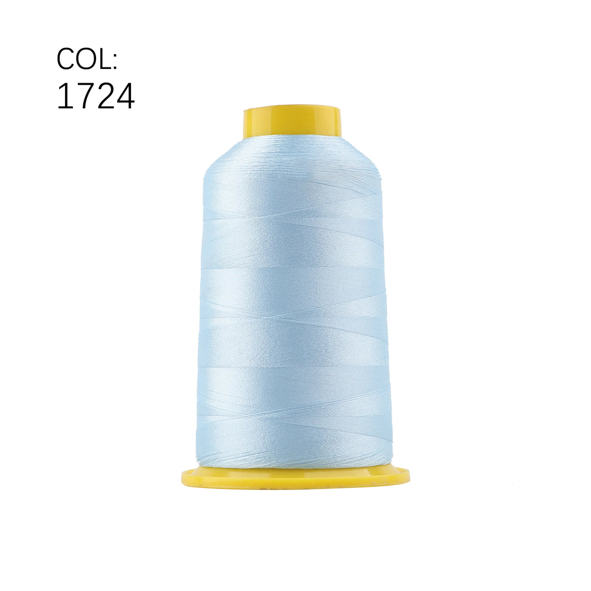 High-Tenacity Polyester Embroidery Thread (120D/2, 40wt) for Home & Industrial Machines