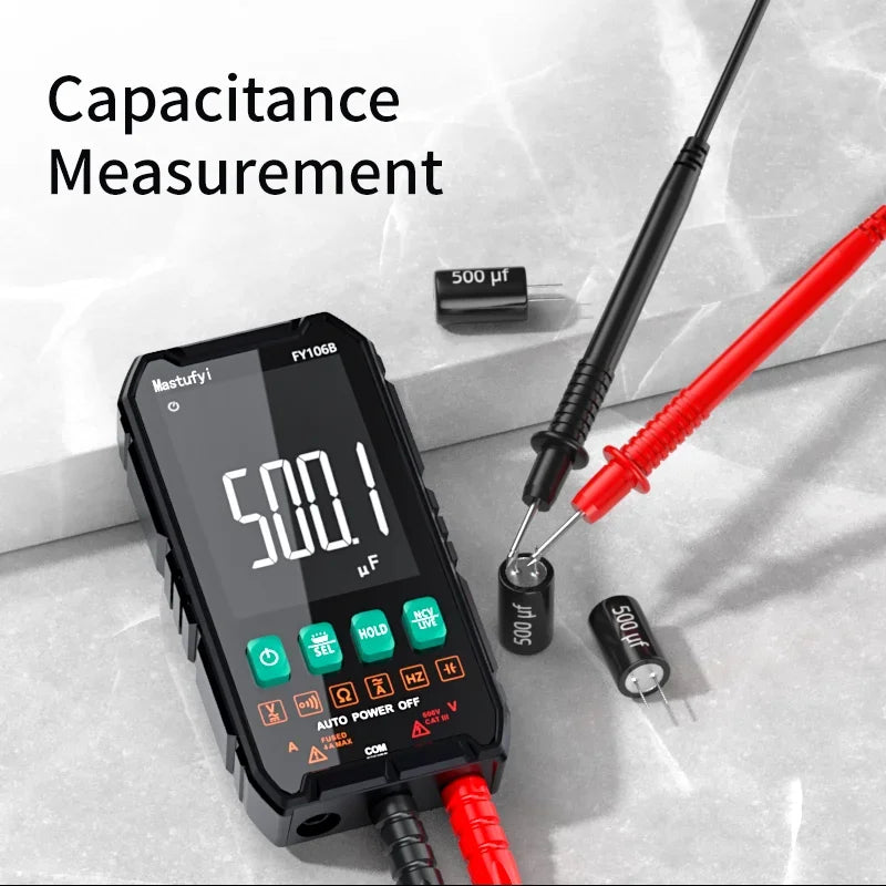 6000-Count Auto-Ranging Digital Multimeter with True RMS