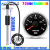 52mm Digital Water Level Gauge with 7-Color LED Display