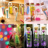Mini Glass Bottles with Cork Stoppers for DIY Crafts and Gifting