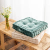 Modern Square Floor Cushion – Soft Cotton-Filled Seat Pad