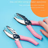 Metal Single-Hole Punch for Scrapbooking and Crafts