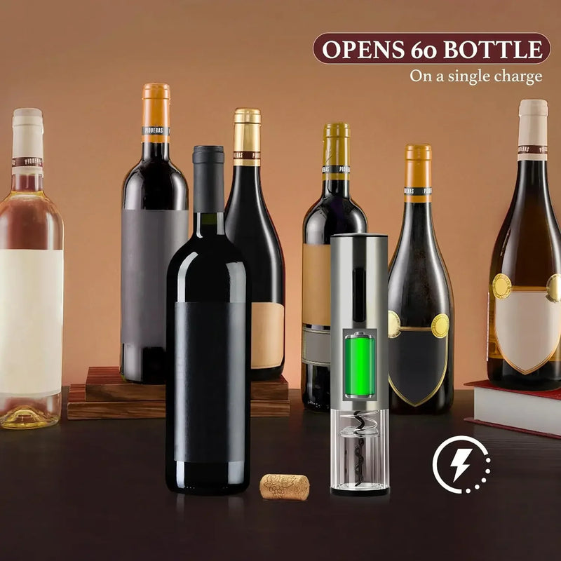 Rechargeable Electric Wine Opener Set