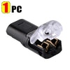 Waterproof 2-Pin Electrical Connector for Automotive Wiring