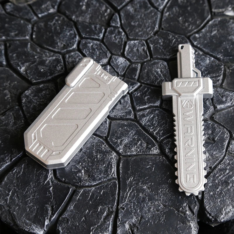 Lie Kong Sword Fidget Slider - Metal EDC Stress Relief Toy