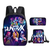 Kids' Cartoon School Backpack with Front Pocket