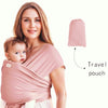 Knitted Fabric Baby Carrier for Front Carrying, Sleeping & On-the-Go Comfort