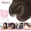 Long Wavy Hair Topper with Clips