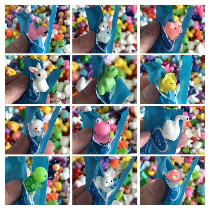 Glow-in-the-Dark Resin Miniatures for Fairy Gardens