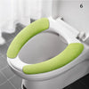 Plush Non-Slip Toilet Seat Cover Set – Washable & Eco-Friendly