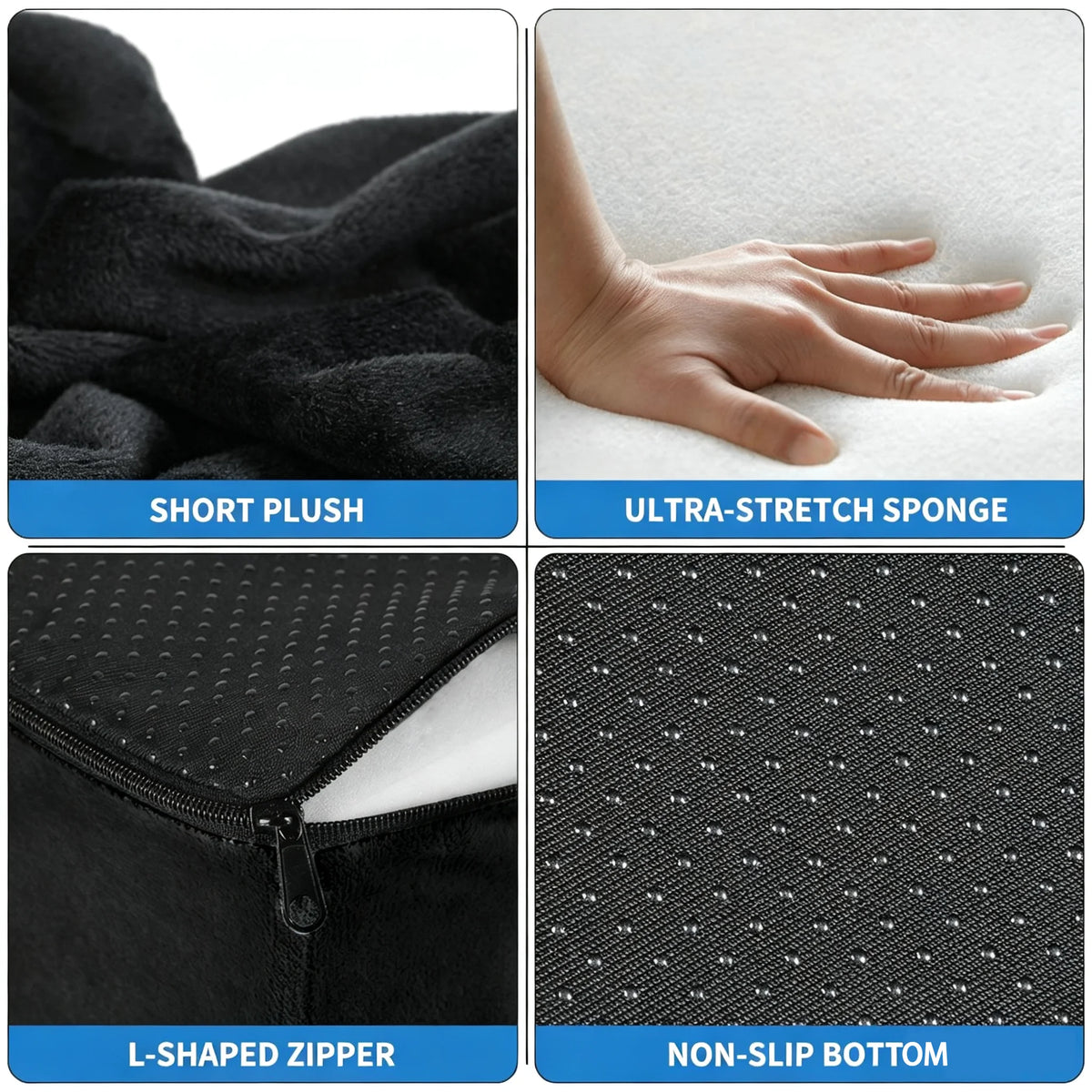 Ergonomic Seat Cushion for Tailbone Pain Relief and Posture Support