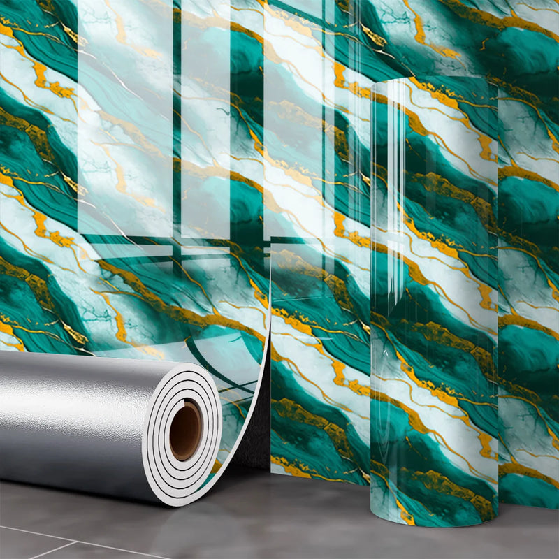 Peel and Stick Marble Effect Wallpaper