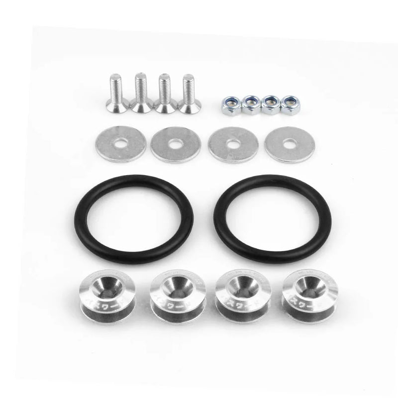 Aluminum Quick Release Fastener Kit for Car Bumpers & Hatch Lids