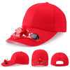 Solar-Powered Cooling Fan Hat